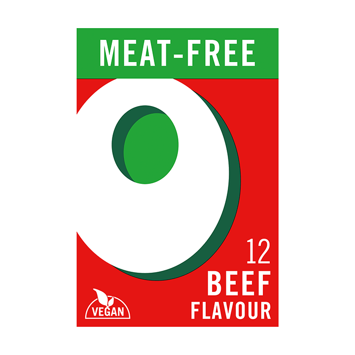 Oxo Meat Free Beef Stock Cubes x12 71g