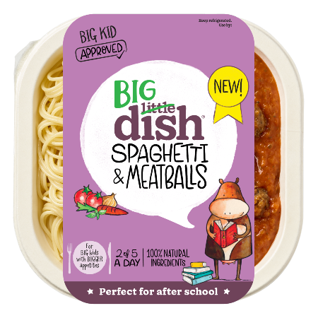 Big Dish Spaghetti & Meatballs 400g