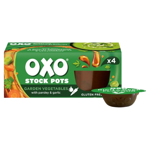 Oxo Stock Pots Garden Vegetables 4 x 20g