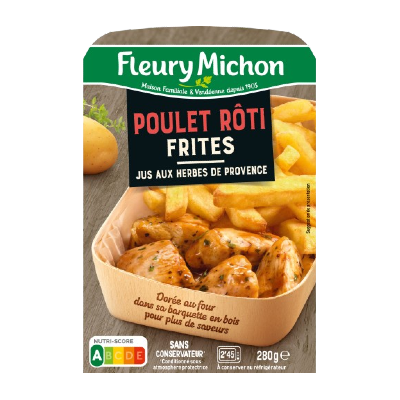 Poulet Rôti Frites