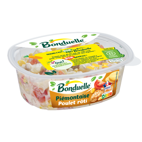 Piémontaise au poulet rôti 320g