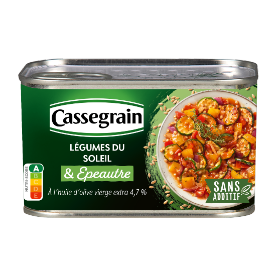 Légumes du soleil & Epeautre 375g