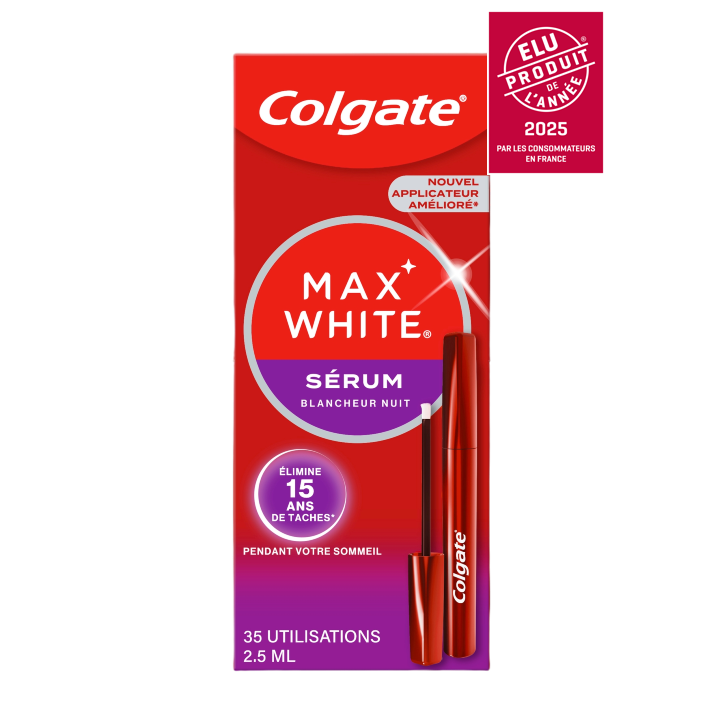 Colgate Serum Blancheur de nuit Max White
