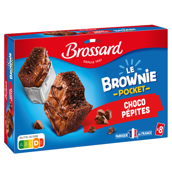 Le Brownie Pocket Choco Pépites (240g)