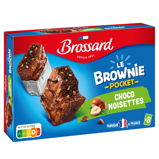 Le Brownie Pocket Choco Noisettes (240g)