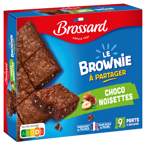 Le Brownie À Partager Choco Noisettes (285g)