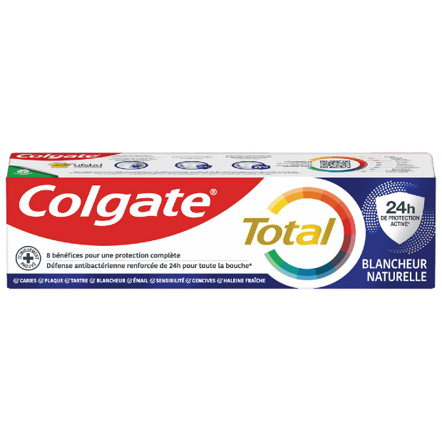 Dentifrice Colgate Total Blancheur Naturelle