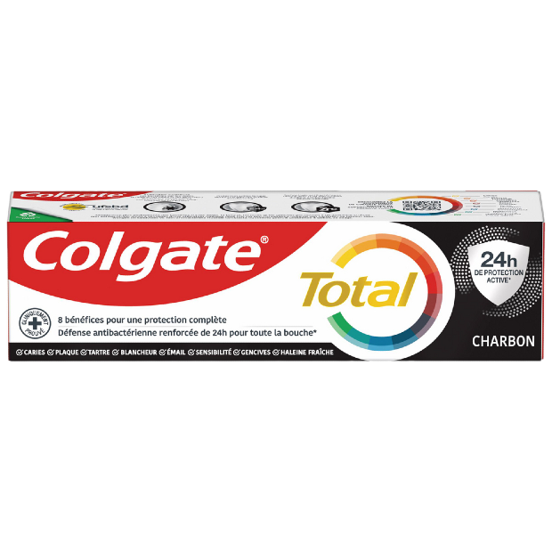 Dentifrice Colgate Total Charbon