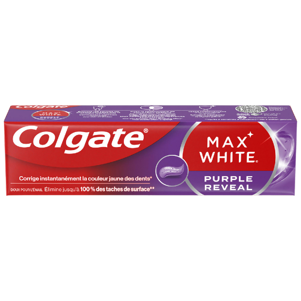 Dentifrice Colgate Max White Purple Reveal