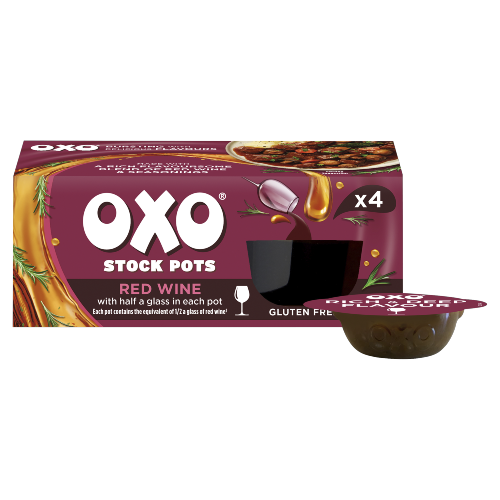 Oxo Stock Pots Red Wine 4 x 20g
