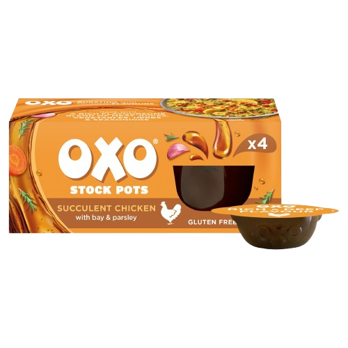 Oxo Stock Pots Chicken with Bay and Parsley 4 x 20g