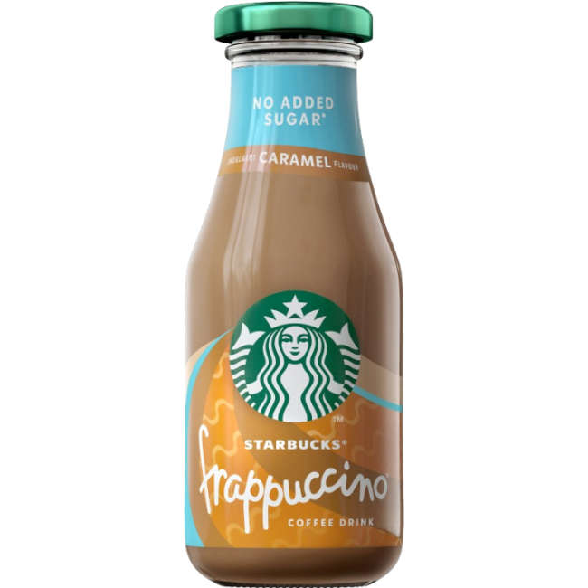 Starbucks Frappuccino® Coffee Drink No Added Sugar Caramel Flavour 250ml