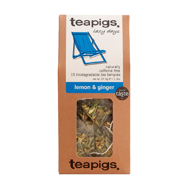 teapigs Lemon & Ginger Tea x15