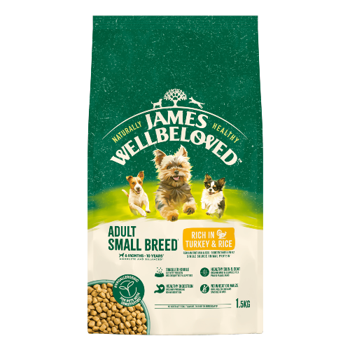 Adult Small Breed Turkey & Rice 1.5kg