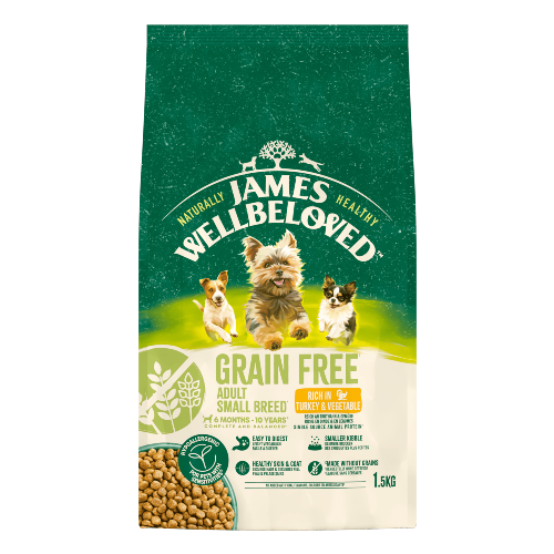 Adult Small Breed Grain Free Turkey 1.5kg
