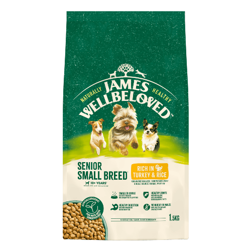 Senior Small Breed Turkey & Rice 1.5kg