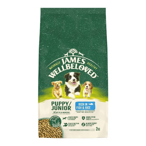 Puppy/Junior Fish & Rice 2kg