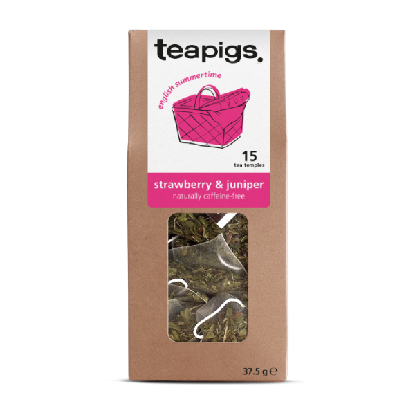 teapigs Strawberry & Juniper 15 Tea Bags 37.5g