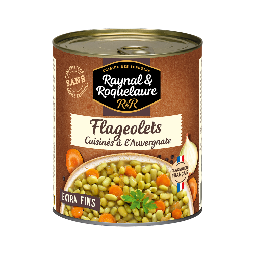 Flageolets cuisinés à l'Auvergnate 820G