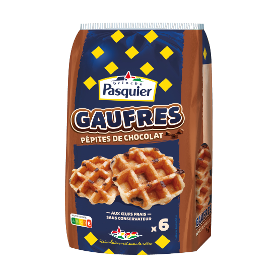Gaufres Pépites de Chocolat