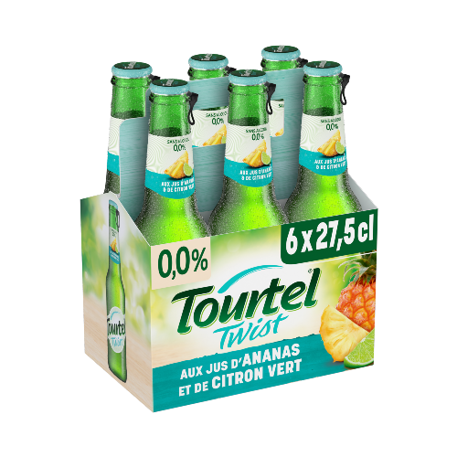 Tourtel Twist Ananas 6x27,5cl 