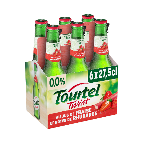 Tourtel Twist Fraise Rhubarbe 6x27,5cl
