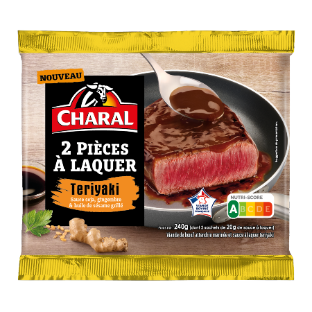 2 Pièces à laquer Teriyaki