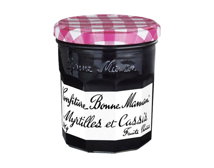 Myrtilles et Cassis 370g