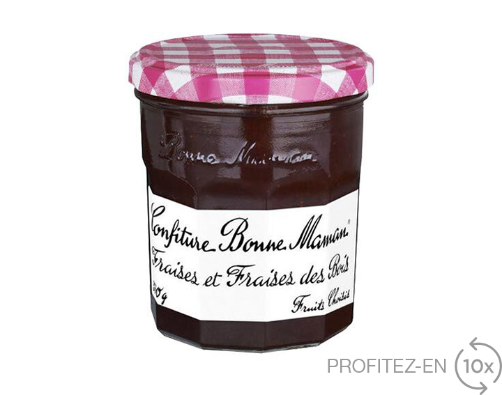 Fraises et Fraises des Bois 370g