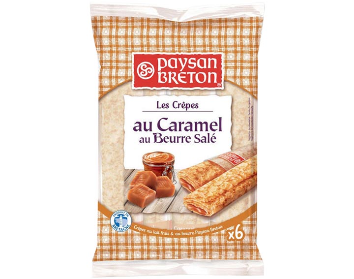 Crêpes Fourrées Caramel x6