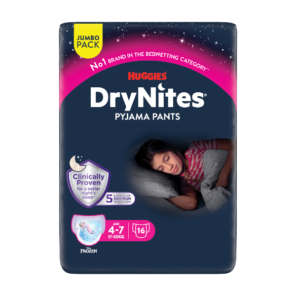 DryNites®  4-7 ans (17-30kg) x16