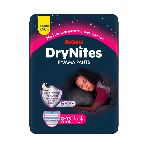 DryNites®  8-13 ans (30-48kg) x13