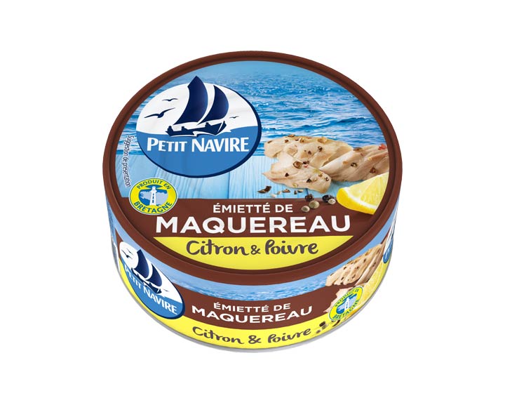 Émietté de Maquereau Citron & Poivre