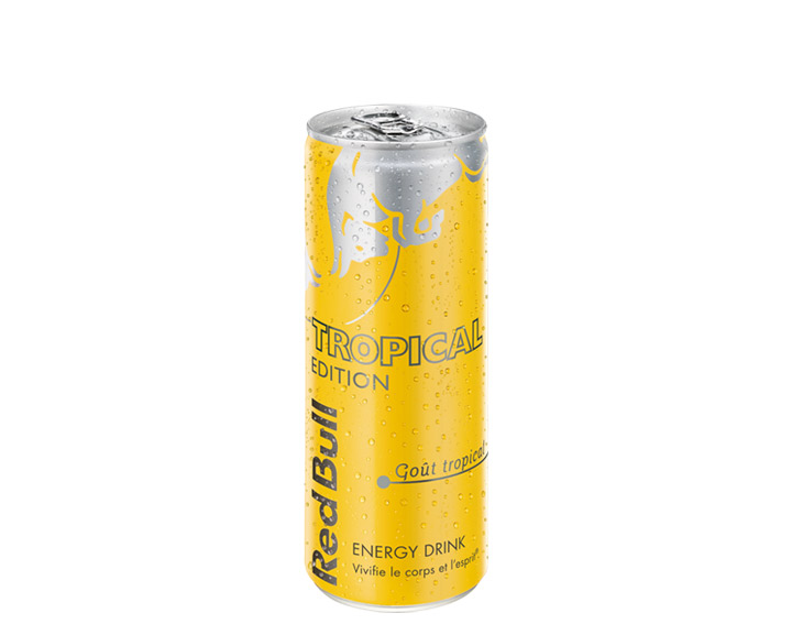 Red Bull Edition TROPICAL – Goût tropical