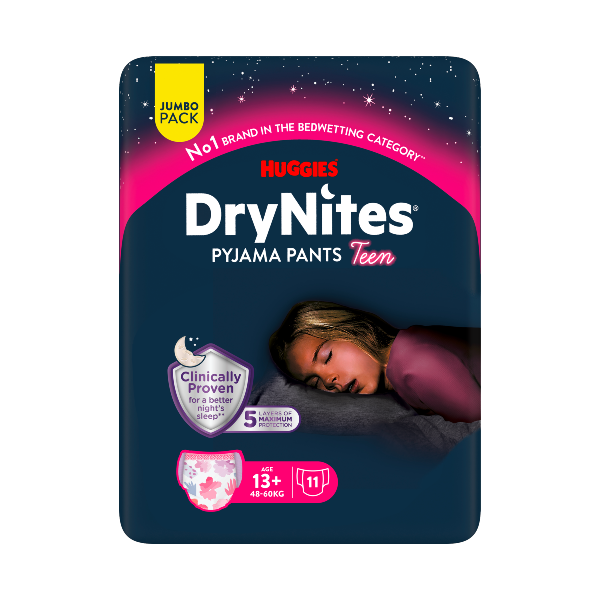 DryNites®  13+ ans (48-60kg) x11