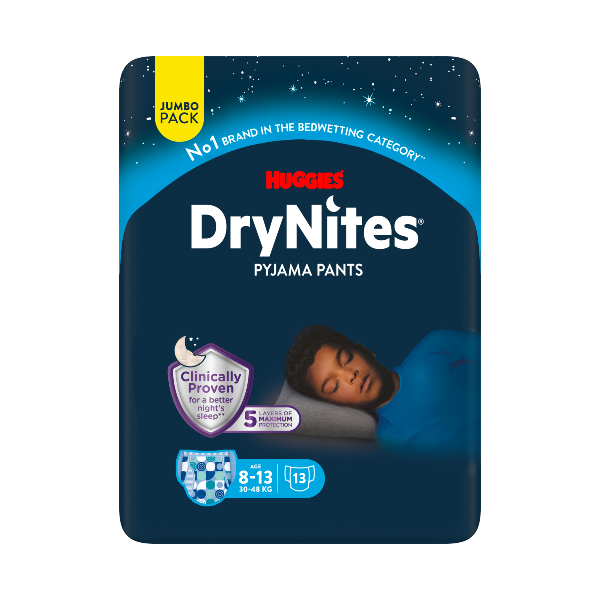 DryNites®  8-13 ans (30-48kg) x13