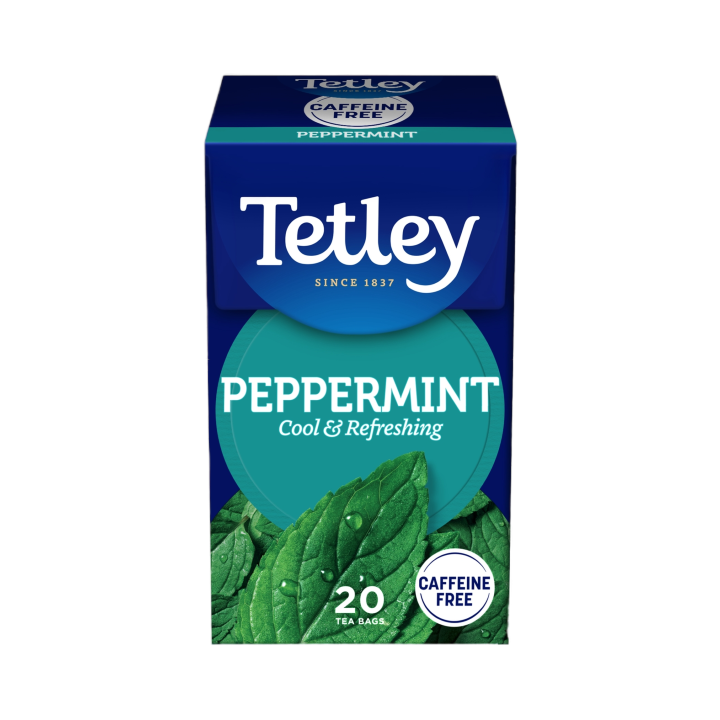 Fruit & Herbal Tea -Tetley Peppermint 20pk