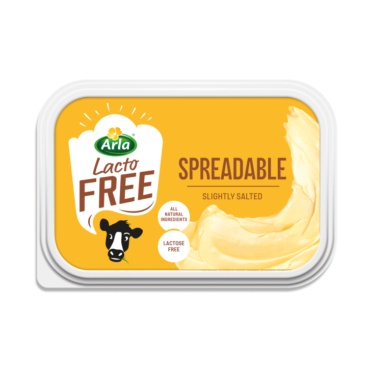 Arla LactoFREE Spreadable Butter 250g
