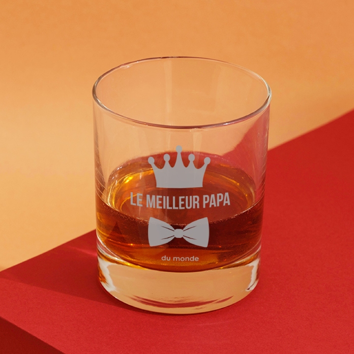 Verre à whisky personnalisé