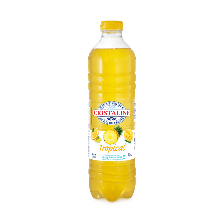 Cristaline au jus Tropical