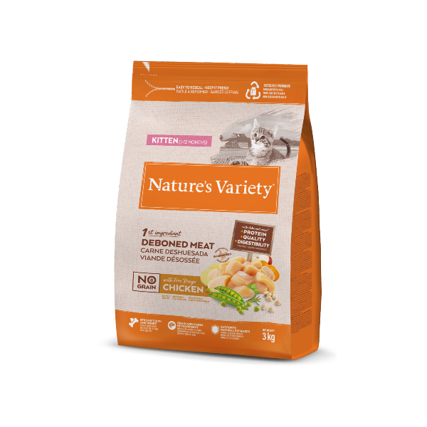 CHATON No Grain Poulet 3kg