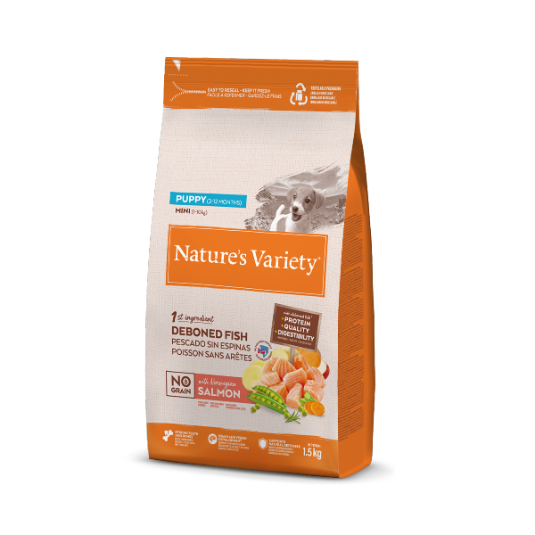 CHIOT No Grain Mini Saumon 1,5kg