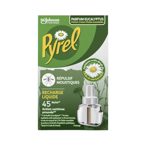 RECHARGE LIQUIDE RÉPULSIF MOUSTIQUES EUCALYPTUS