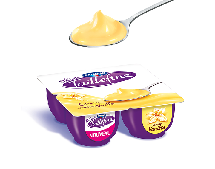 Crème Dessert Saveur Vanille 4x120g