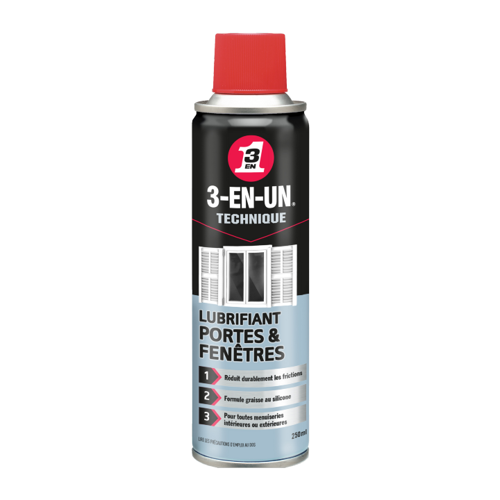 Lubrifiant Portes et Fenêtres 250 ml