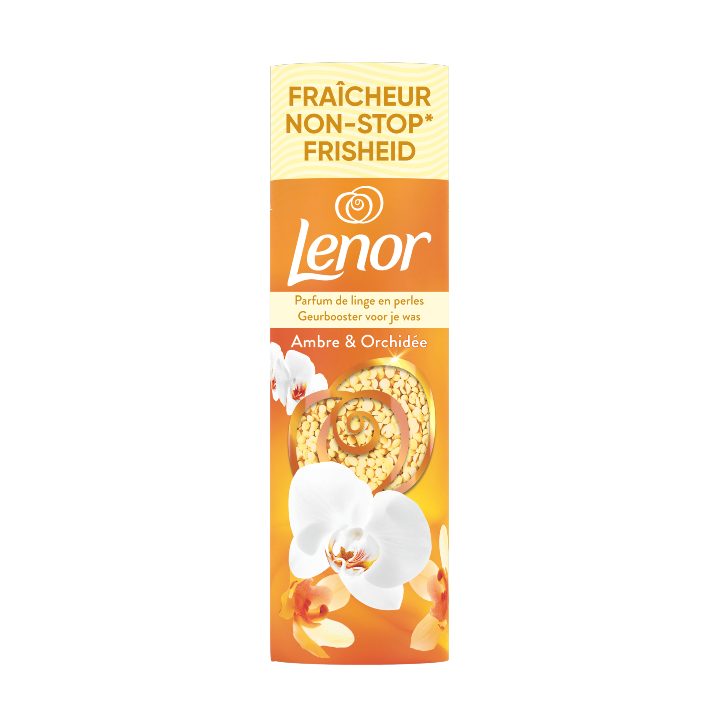 Parfum de linge Lenor - Ambre et Orchidée