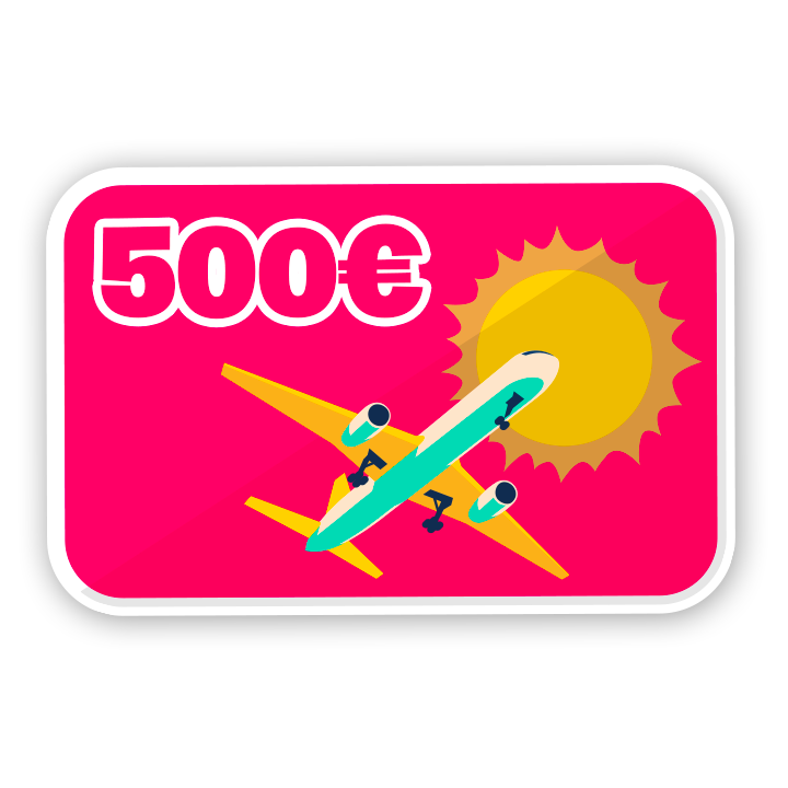 Un voyage d'une valeur de 500€ à gagner