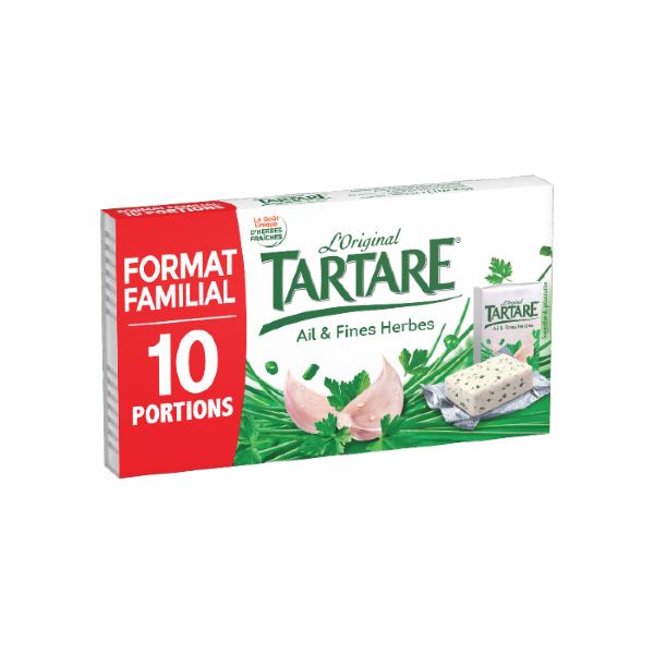 Tartare® Ail & Fines Herbes 10 portions 160g