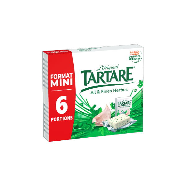 Tartare® Ail & Fines Herbes 6 portions 96g
