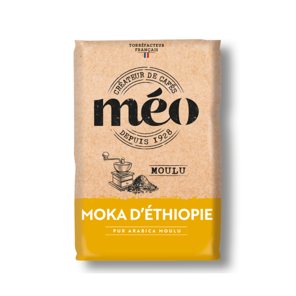 Méo Moka d'Ethiopie Moulu 500g